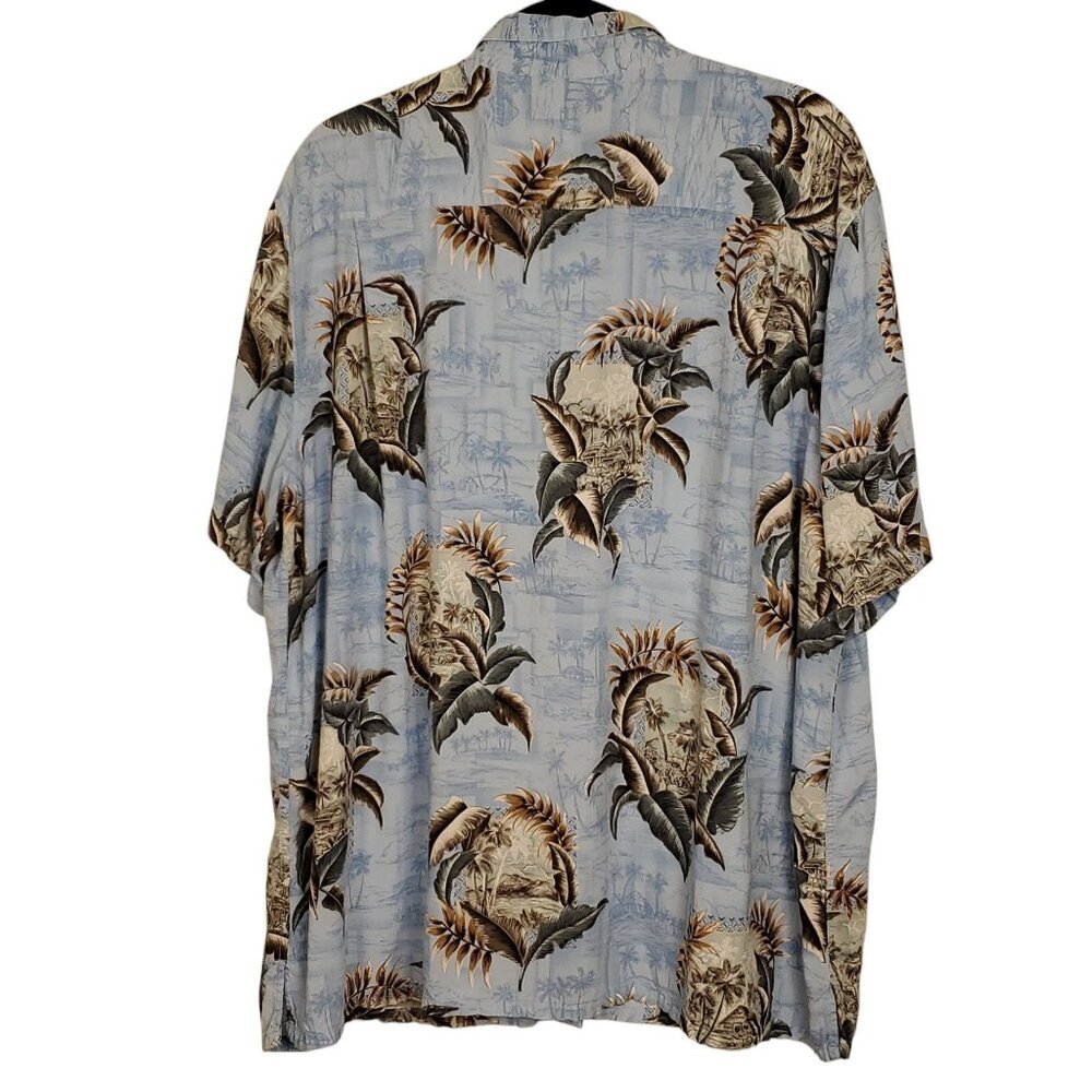 Batik Bay Mens Hawaiian Shirt XXL Button Down Short Sleeve Floral Beach Tropical - Picture 2 of 10